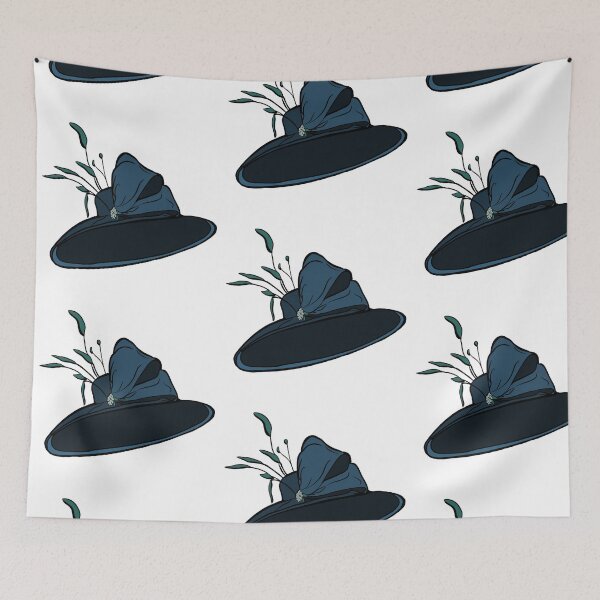 Item preview, Blue Kentucky derby day hat  designed and sold by whimsythepooh.