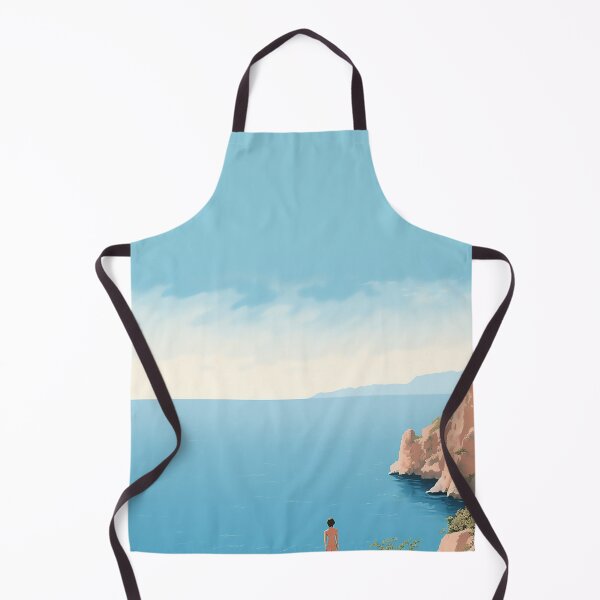 Item preview, Minimalist flat design beautiful landscape designed and sold by WallWhimsyWorks.
