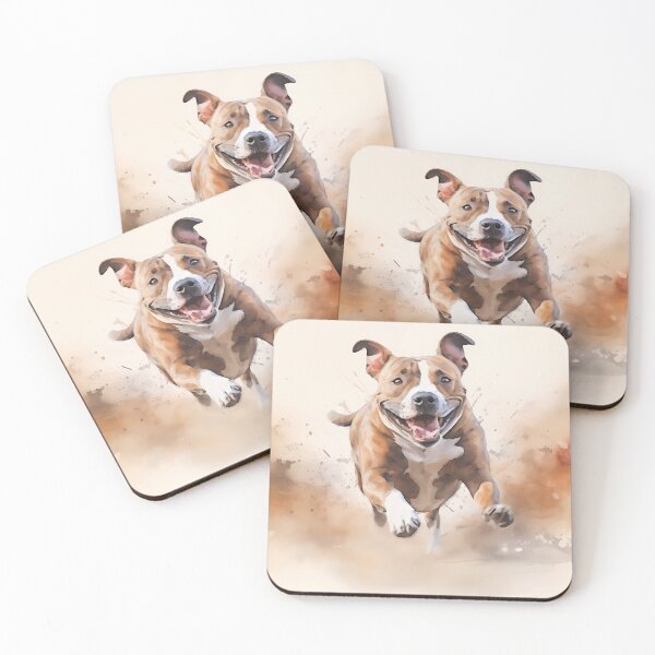 Item preview, Staffordshire Bull Terrier 2-Watercolor designed and sold by Jdelgado813.