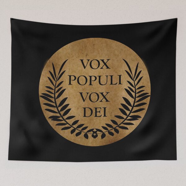 Item preview, Vox Populi, vox dei latin quote designed and sold by Alexaltay.
