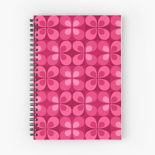 Item preview, Teardrop Flower Tiles // Raspberry designed and sold by The Wellington Boot.