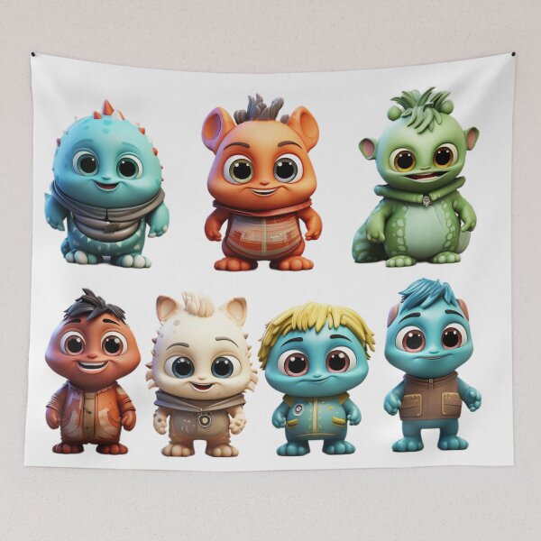 Item preview,  Land of Adorable Friends: Dolls and Animated Characters 2 designed and sold by artyfull.