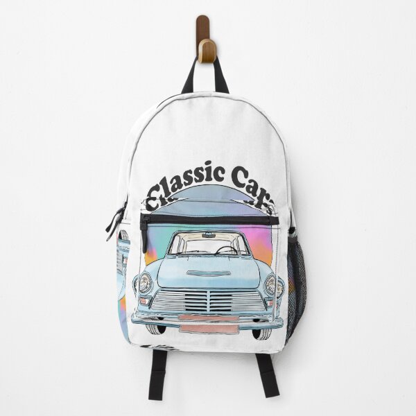 Item preview, Beautiful Retro Classic Car Blue designed and sold by InovArtS.