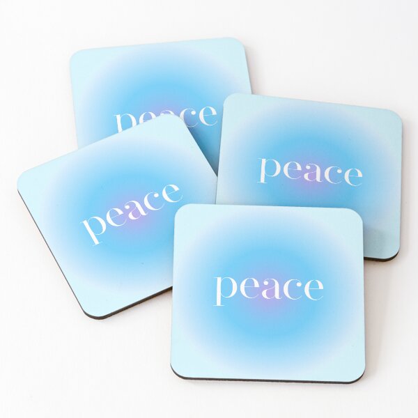 Item preview, Peace, Blue Aura - Law Of Attraction designed and sold by VibeInkDesign.