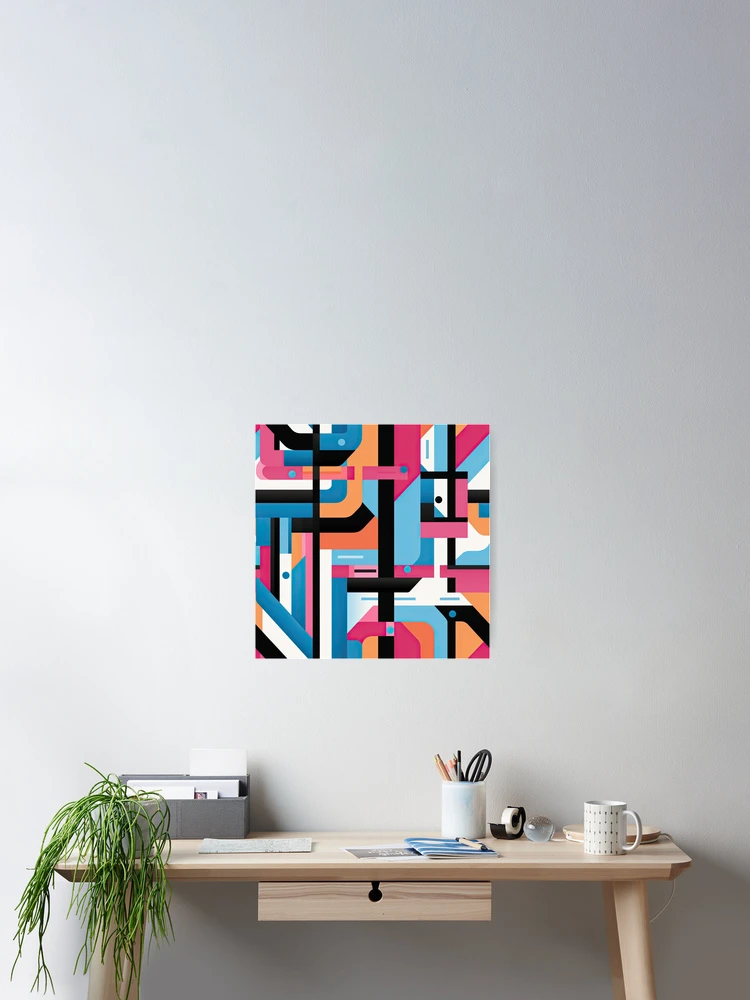 Thumbnail 2 of 3, Poster, Color Code 3 designed and sold by Pedra Panda.