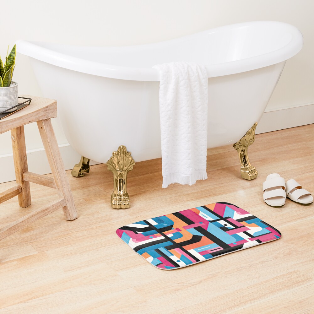 Item preview, Bath Mat designed and sold by FreeStoneStudio.