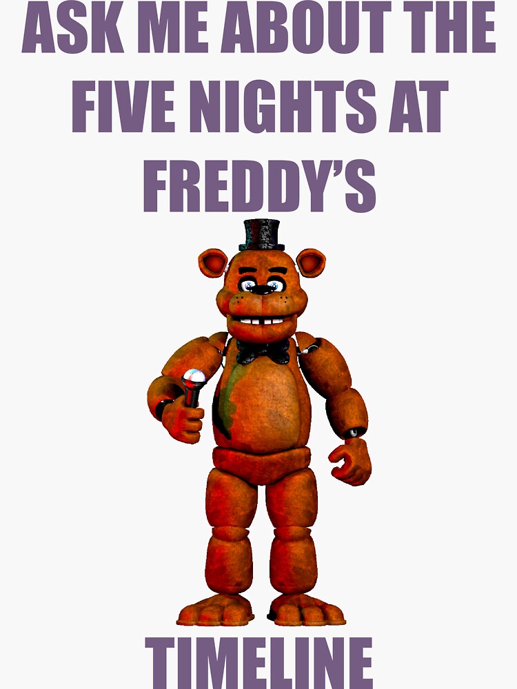 FNAF - Five Nights At Freddys - Sticker