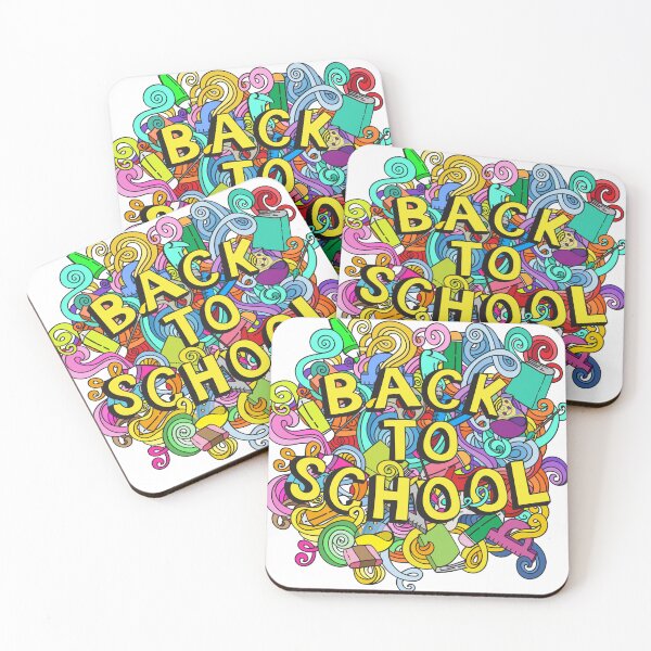 Item preview, Ignite the Back to School Spirit with Colorful Doodles! designed and sold by thelazypigeon.