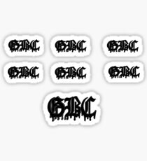 set of gothboiclique stickers Sticker