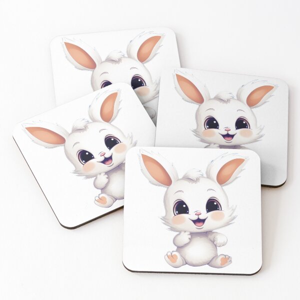 Item preview, Cute White Bunny Rabbit designed and sold by Daytalk.
