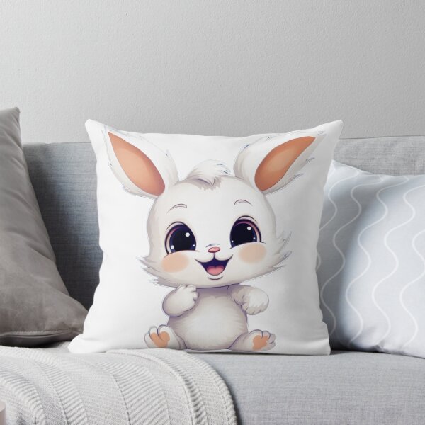 Item preview, Cute White Bunny Rabbit designed and sold by Daytalk.
