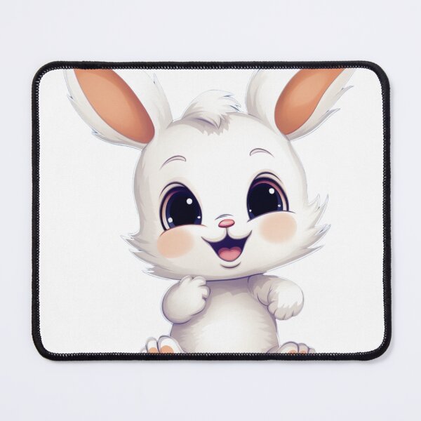 Item preview, Cute White Bunny Rabbit designed and sold by Daytalk.
