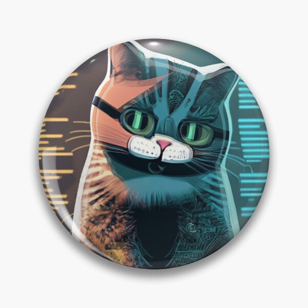 Item preview, Programmer cat designed and sold by Otisbet.
