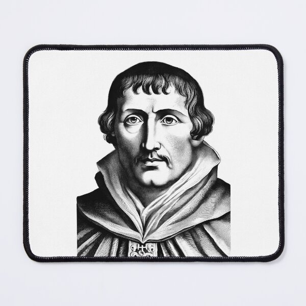 Item preview, Giordano Bruno portrait designed and sold by NTGUILTY.