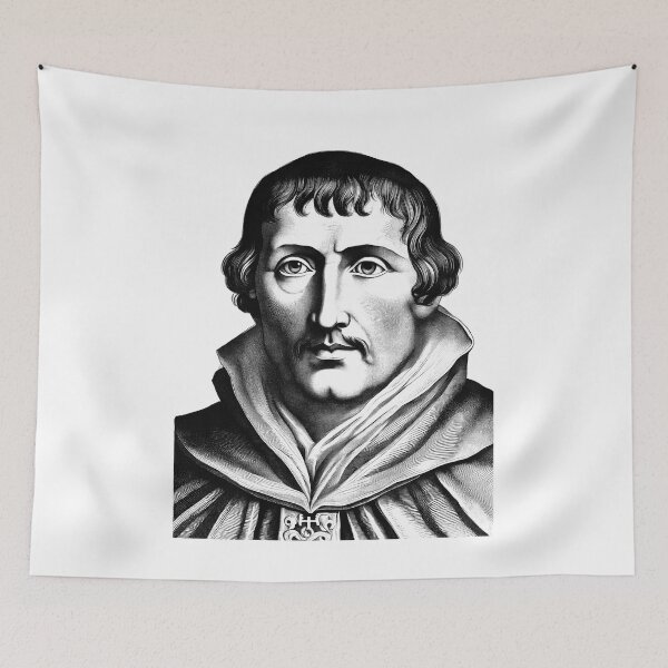 Item preview, Retrato de Giordano Bruno designed and sold by NTGUILTY.