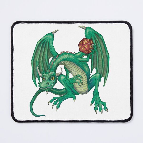Item preview, Dragon with Dice designed and sold by Diddleho-Studio.