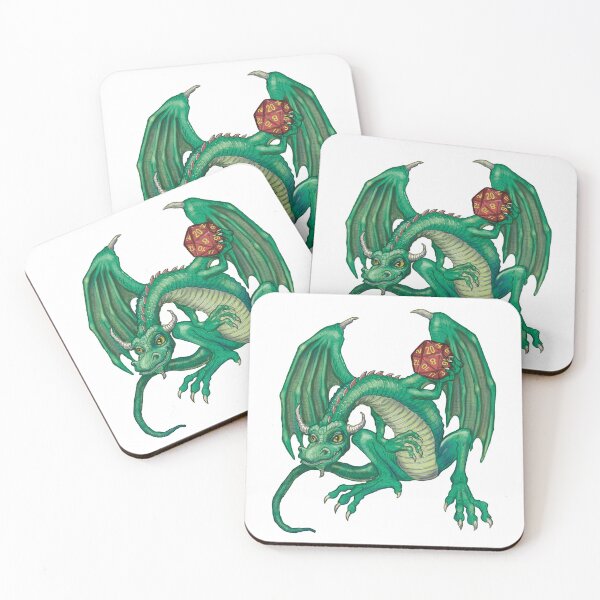 Item preview, Dragon with Dice designed and sold by Diddleho-Studio.