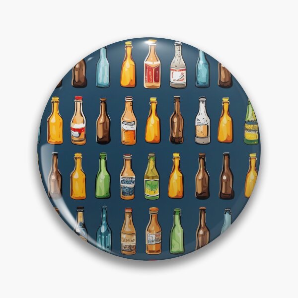 Item preview, Brewmaster's Brilliance: The Artistry of Beer Bottle Patterns designed and sold by Brendon987.