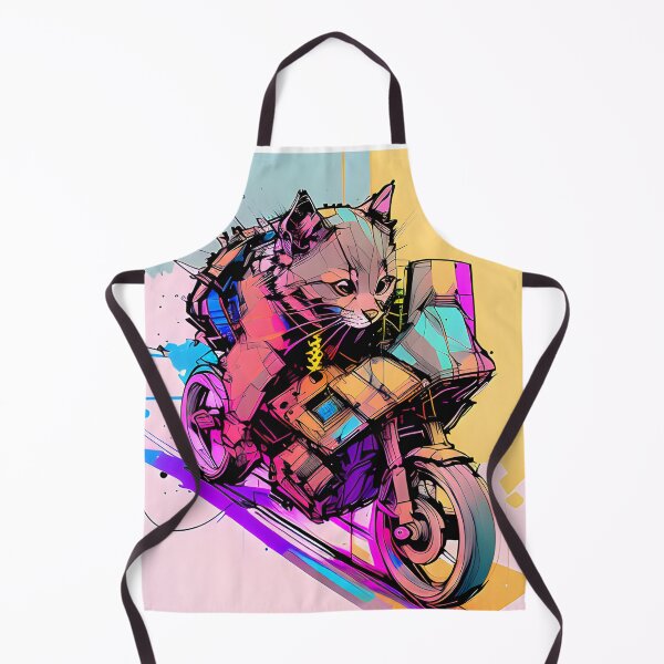 Item preview, Cool Cat on a Bike designed and sold by CJMarchese.