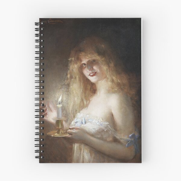 Item preview, A Young Lady Lit by Candlelight - Léon-François Comerre designed and sold by tvdlovership.
