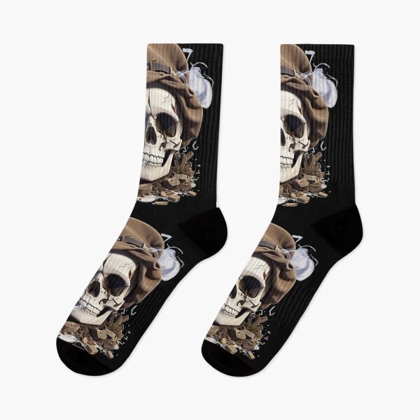 Item preview, Skull Smoking Joint designed and sold by TrendyPalette.