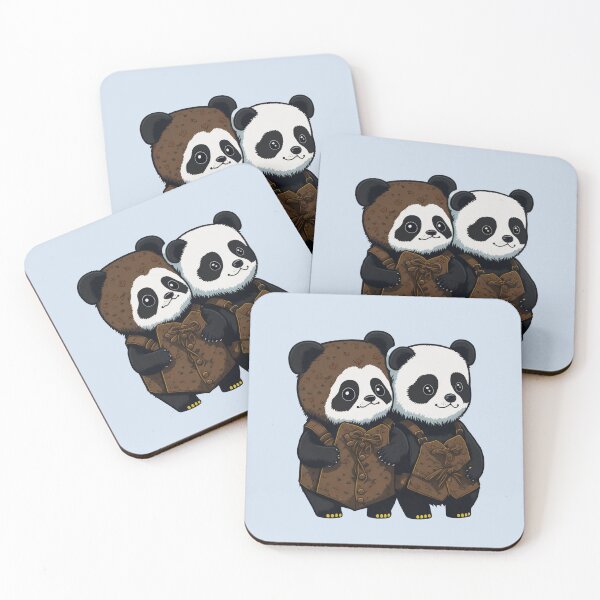 Item preview, Cute Panda couple designed and sold by Rosamose.