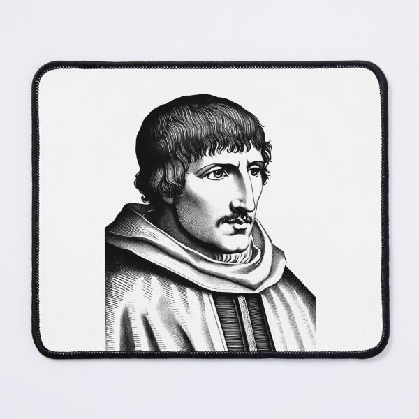 Item preview, Giordano Bruno portrait designed and sold by NTGUILTY.