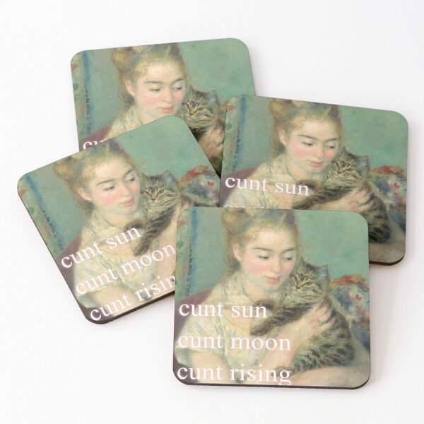 Item preview, cnt astrology signs renaissance cat painting  designed and sold by staticc.