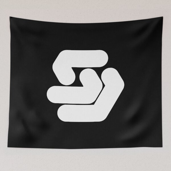 Item preview, Abstract hexagonal geometric: White Number Five (5) designed and sold by SnedLab.