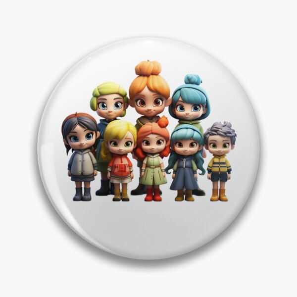 Item preview, Land of Adorable Friends: Dolls and Animated Characters 4 designed and sold by artyfull.