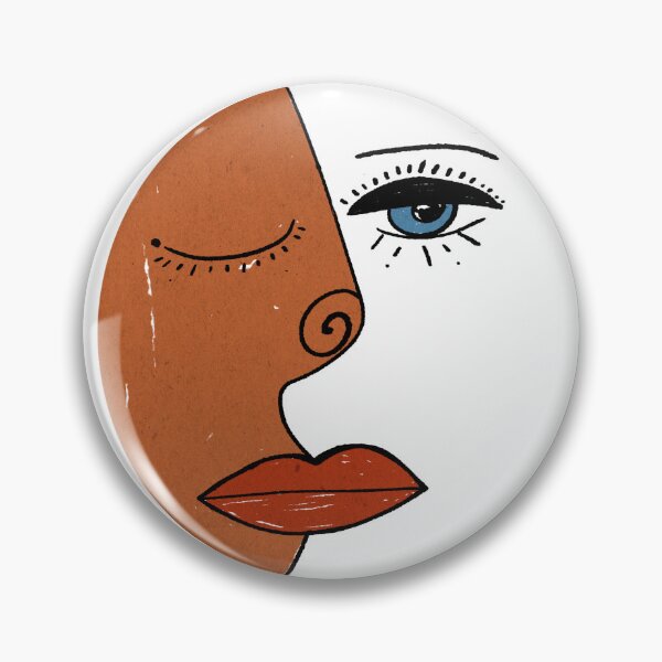 Item preview, Half face  designed and sold by didemozberkartprints.
