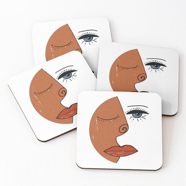Item preview, Half face  designed and sold by didemozberkartprints.