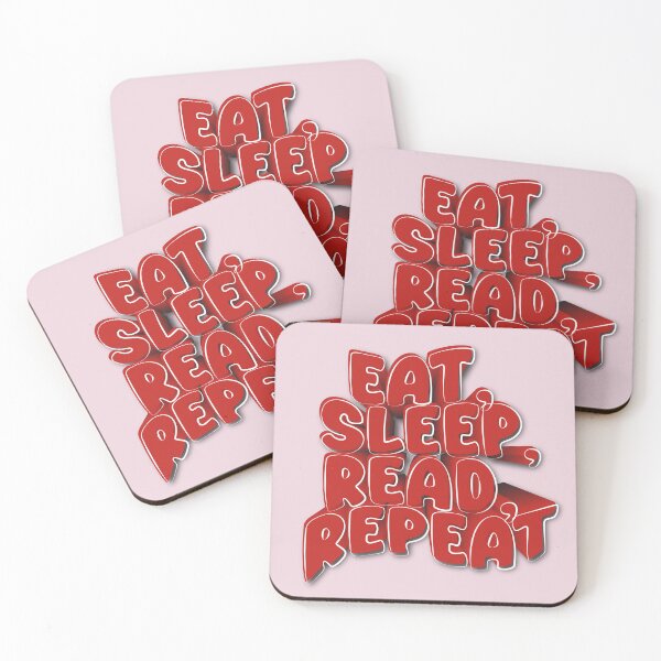 Item preview, Eat, Sleep, READ, Repeat designed and sold by BelleWoodStudio.