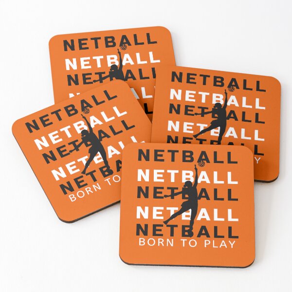 Item preview, Born to play netball designed and sold by Printing-Pig.