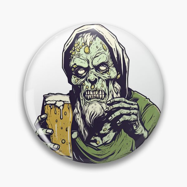 Item preview, happy halloween zombies party with beer designed and sold by torapril .pod@gmail.com.