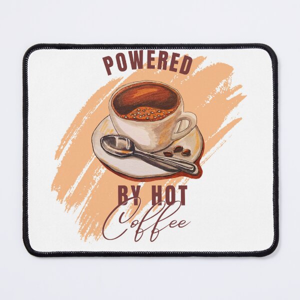 Item preview, POWERED BY COFFEE designed and sold by Graphic RT designer.
