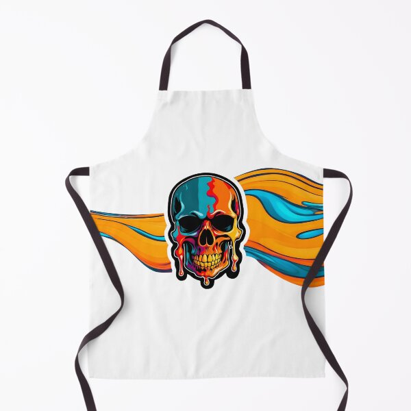 Item preview, Stickers Vivid colored skulls designed and sold by AiPunch.