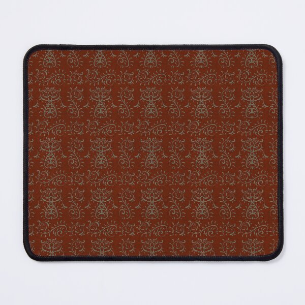 Item preview, Acorn Brown and Muted Gray-Beige Swirls designed and sold by CheriesArt.