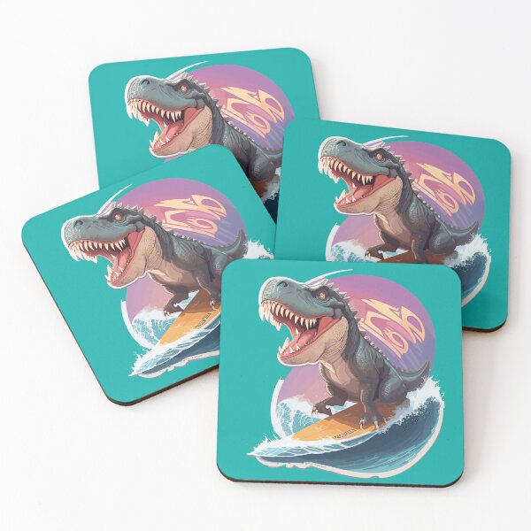Item preview, surfer dinosaur I designed and sold by Lion-ZG21.