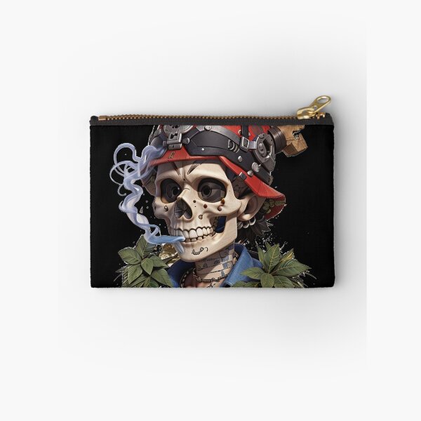 Item preview, Skull Smoking Joint designed and sold by TrendyPalette.