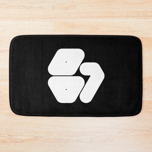Item preview, Abstract hexagonal geometric: White Uppercase Letter B designed and sold by SnedLab.