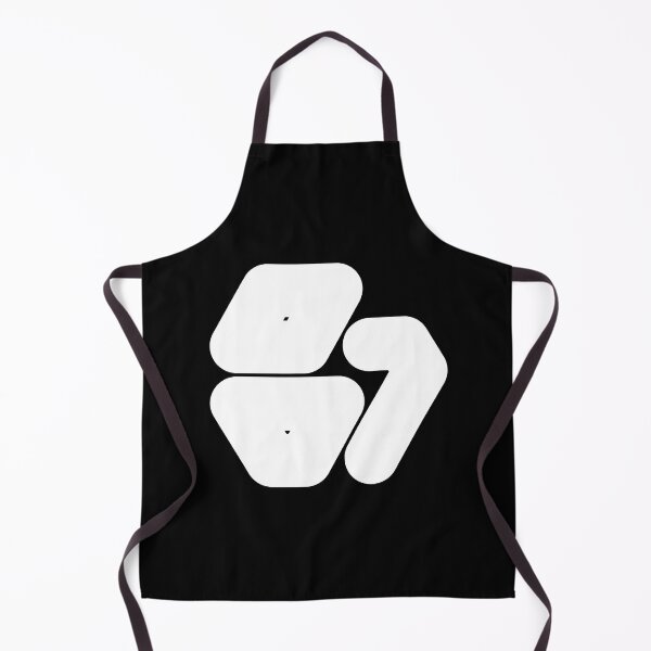 Item preview, Abstract hexagonal geometric: White Uppercase Letter B designed and sold by SnedLab.