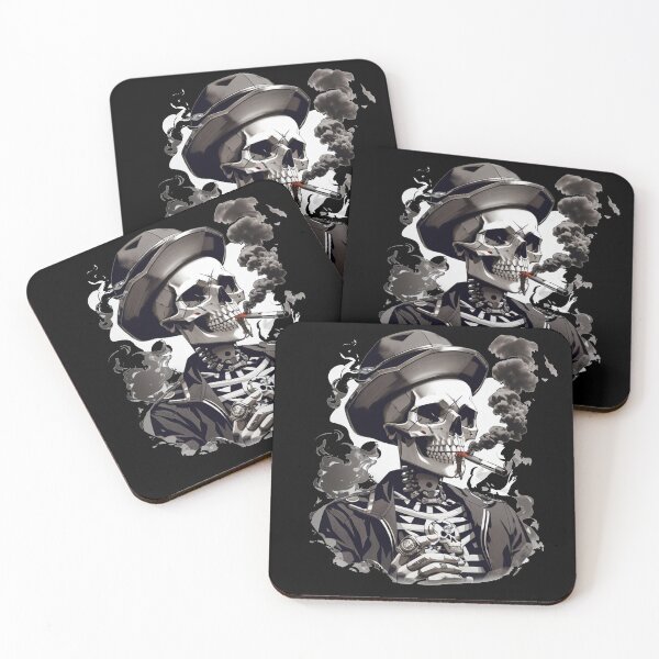 Item preview, Skull Smoking Joint designed and sold by TrendyPalette.