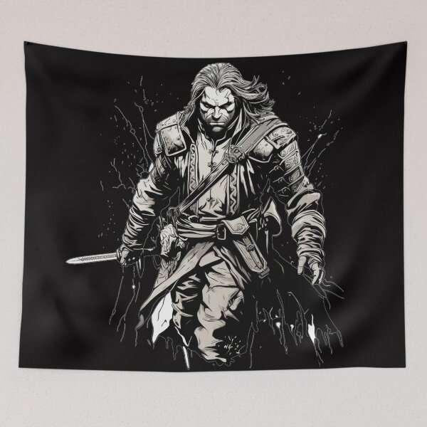 Item preview, Cartoon - Warrior 2 designed and sold by StaszekPliszko.