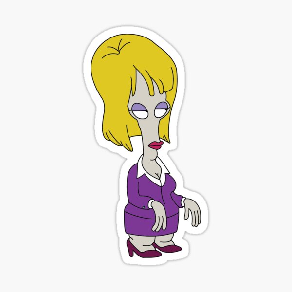 Vista previa del artículo con la obra «Genevieve Vavance (Roger la Persona Extraterrestre)», diseñado y vendido por PersonaFactory.