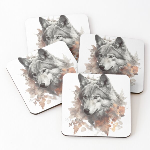 Item preview, Wolf, Nature Inspired Design, Artistic designed and sold by Terry-Salsa.