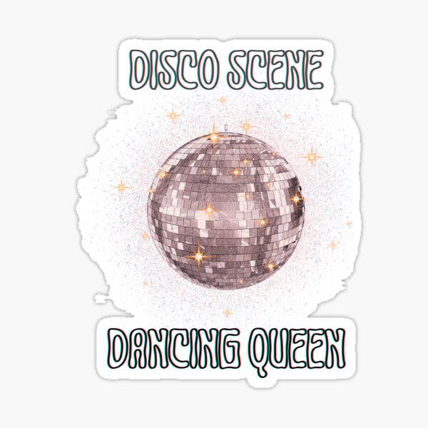 Dancing Queen, Vintage 1970s Retro Disco, Redbubble