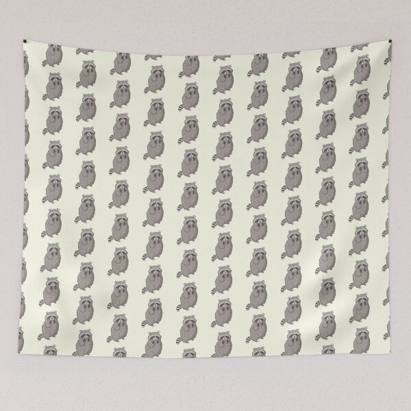 Item preview, Cute raccoon art  designed and sold by Mayarart.