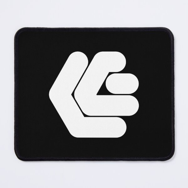 Item preview, Abstract hexagonal geometric: White Uppercase Letter E designed and sold by SnedLab.