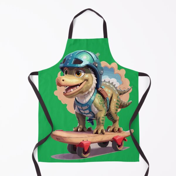 Item preview, dinosaur on skates designed and sold by Lion-ZG21.